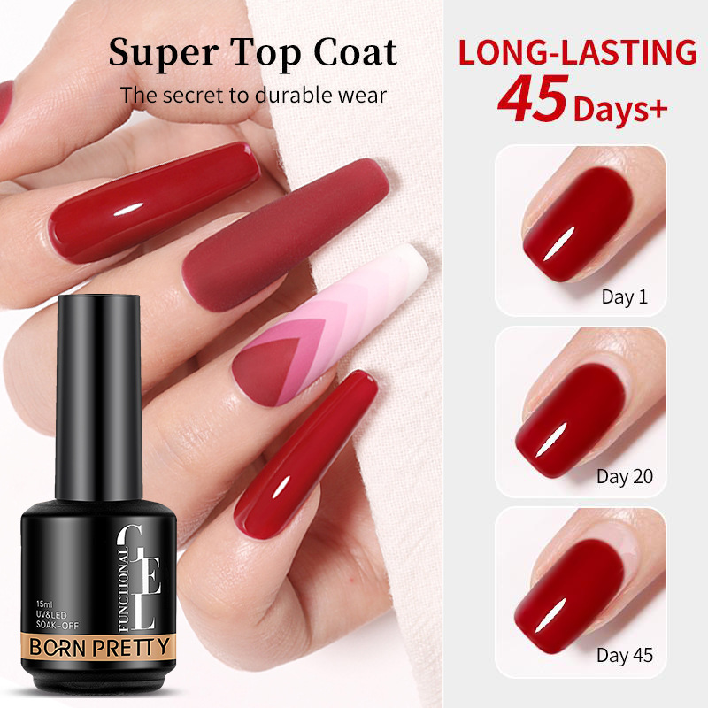 BORN PRETTY Nail Art Functional Gel Set (15ml) - Image 3
